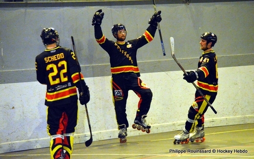 Photo hockey Roller Hockey - Roller Hockey - N2 : Les Griffons virent en tête