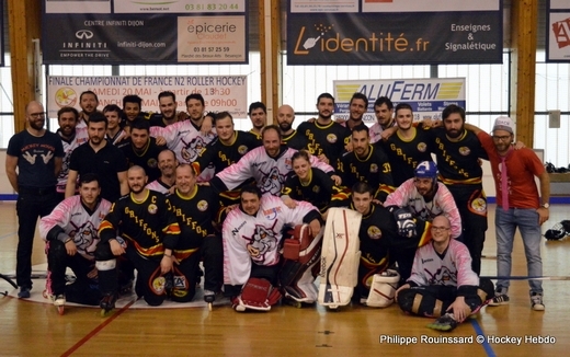 Photo hockey Roller Hockey - Roller Hockey - Pré Nat 1/2 : Nantes et Besançon passent
