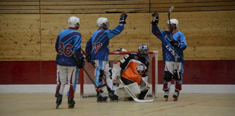 Photo hockey Roller Hockey - Roller Hockey - Roller N2 - Il aura manqué un rien aux Bloody Tigers
