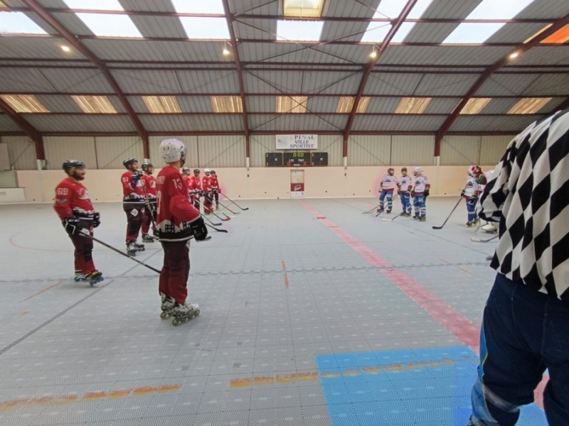 Photo hockey Roller Hockey - Roller Hockey - Roller N4 - StrasCross enchaîne les victoires !