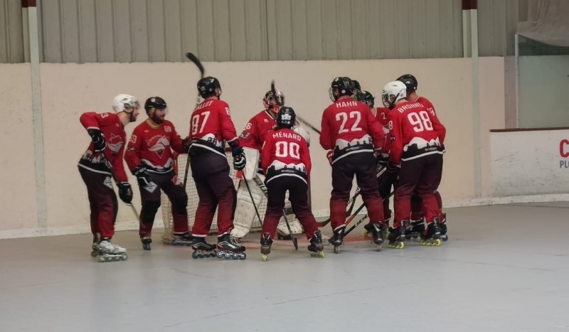 Photo hockey Roller Hockey - Roller Hockey - Roller N4 - StrasCross enchaîne les victoires !