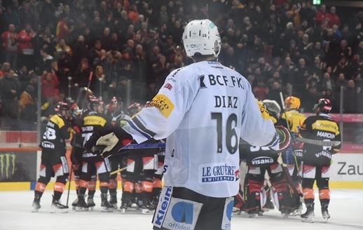 Photo hockey Suisse - National League -  : Bern vs Fribourg - Klok libère la capitale