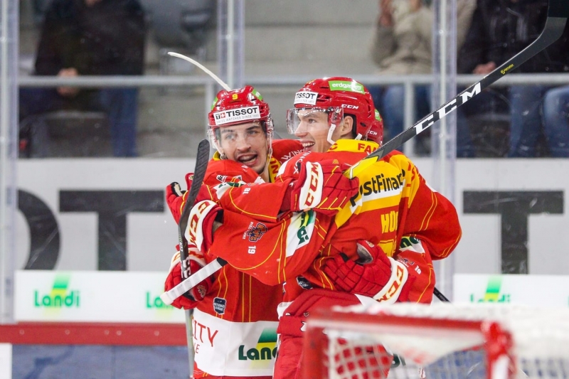 Photo hockey Suisse - National League -  : Bienne vs Lausanne - Au terme d’un match disputé, Bienne domine Lausanne 