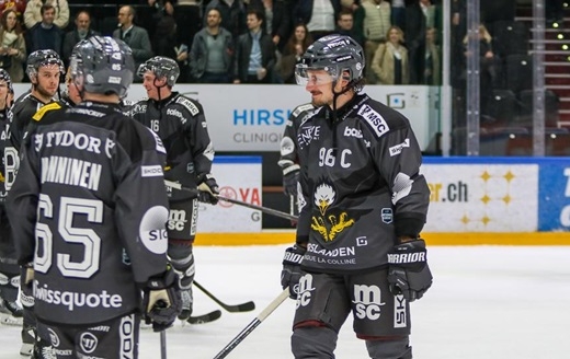 Photo hockey Suisse - National League -  : Genève vs Bienne - Genève en vert !
