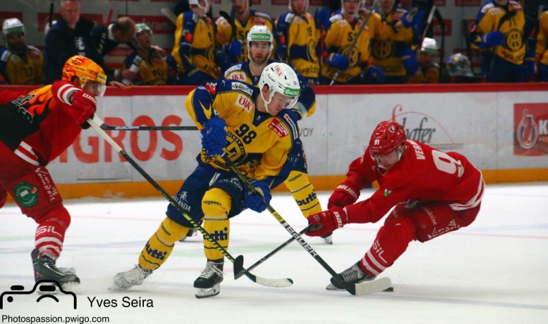 Photo hockey Suisse - National League -  : Lausanne vs Davos - Davos gagne à l