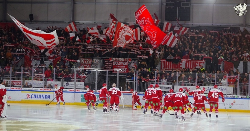 Photo hockey Suisse - National League -  : Lausanne vs Davos - Lausanne cède en prolongations