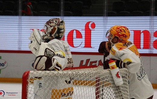 Photo hockey Suisse - National League -  : Lausanne vs Genève - Genève-Servette plombe Lausanne