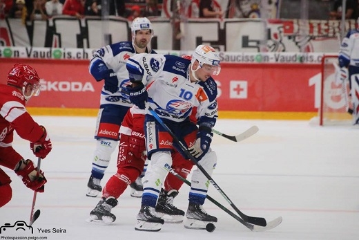 Photo hockey Suisse - National League -  : Lausanne vs Zürich - Zürich, juste devant