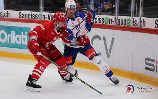 Photo hockey Suisse - National League -  : Lausanne vs Zürich - Pris au cou, Zürich cède à Lausanne