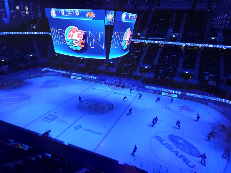 Photo hockey Suisse - National League -  : Zürich vs Bienne - Dans l