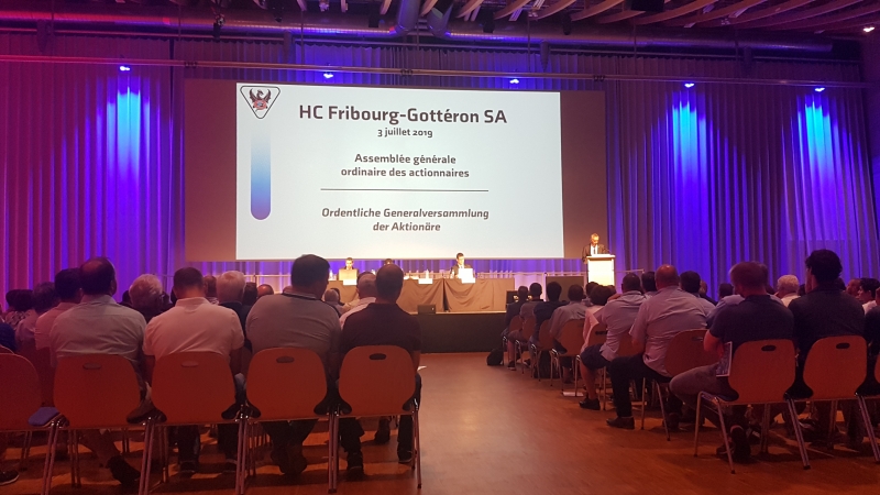 Photo hockey Suisse - National League - Suisse - National League : Fribourg (Fribourg-Gottéron) - Assemblée générale de Fribourg-Gottéron 2019