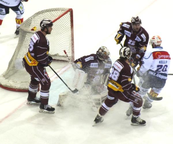 Photo hockey Suisse - National League - Suisse - National League : Genève (Genève-Servette HC) - Play Off LNA ½ finale - Genève égalise