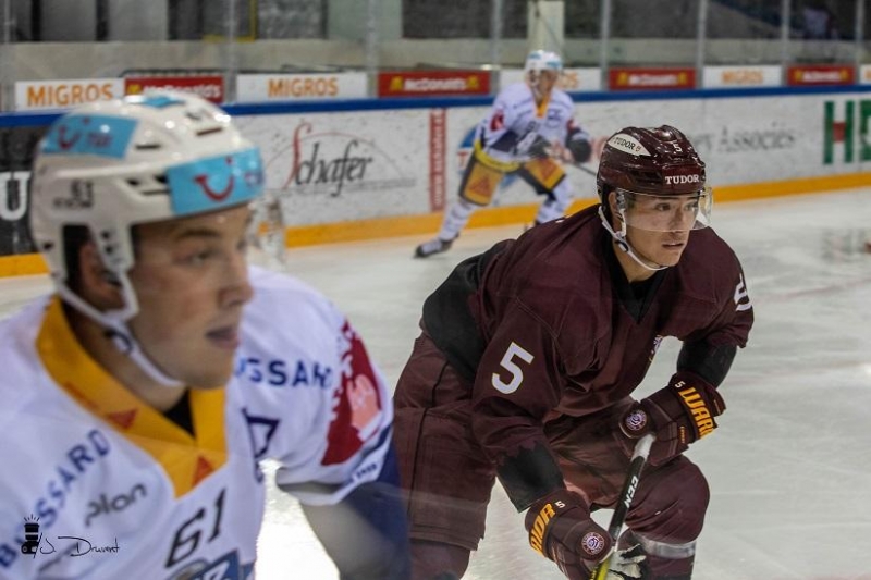 Photo hockey Suisse - National League - Suisse - National League : Genève (Genève-Servette HC) - Portrait : E. Guebey, le Grenat qui rêve des J.O
