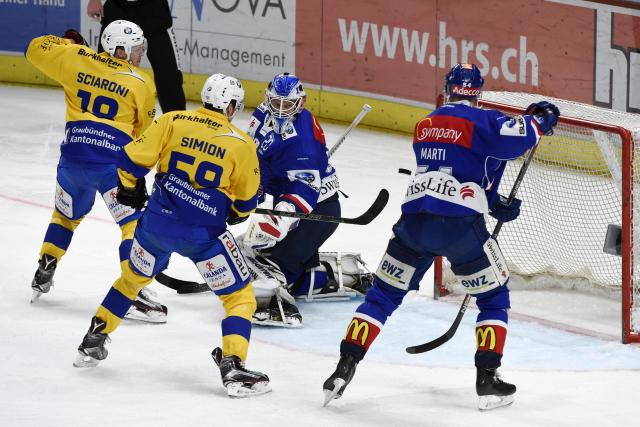 Photo hockey Suisse - National League - Suisse - National League : Zürich (ZSC Lions) - NLA: Le «Z» impose sa griffe