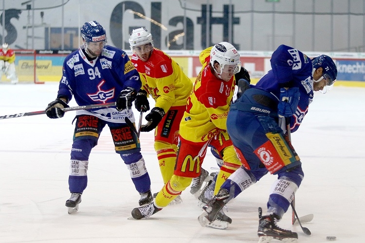 Photo hockey Suisse - Swiss League -  : Kloten vs Sierre - Kloten dans la continuité