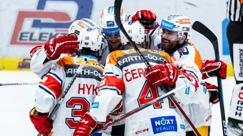 Photo hockey TELH - Tipsport Extraliga Ledního Hokeje - TELH - Tipsport Extraliga Ledního Hokeje - TELH : Le champion sur le podium
