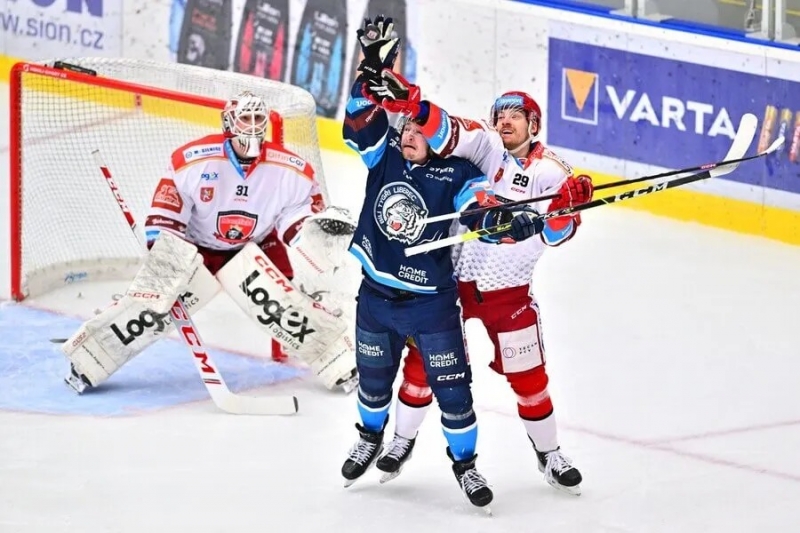 Photo hockey TELH - Tipsport Extraliga Ledního Hokeje - TELH - Tipsport Extraliga Ledního Hokeje - TELH : Les tigres blancs règnent chez le lion