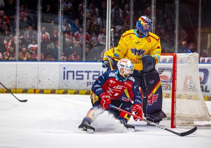 Photo hockey TELH - Tipsport Extraliga Ledního Hokeje - TELH - Tipsport Extraliga Ledního Hokeje - TELH : Lutte en bas