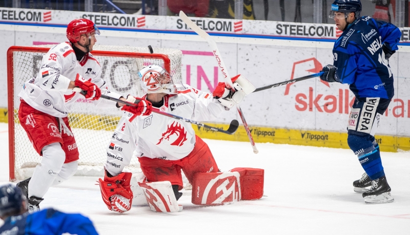 Photo hockey TELH - Tipsport Extraliga Ledního Hokeje - TELH - Tipsport Extraliga Ledního Hokeje - TELH : Derby blanc
