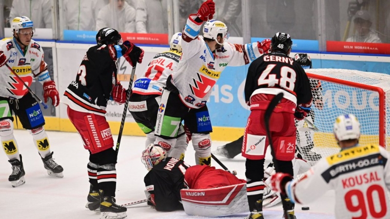 Photo hockey TELH - Tipsport Extraliga Ledního Hokeje - TELH - Tipsport Extraliga Ledního Hokeje - TELH : Enfin la victoire !