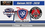 Division 2 : 15ème journée : Montpellier  vs Mulhouse