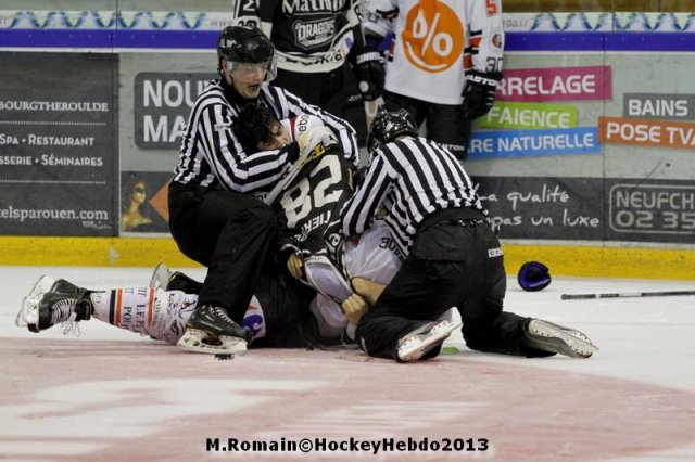 Photo hockey reportage La Rentrée du Dragon
