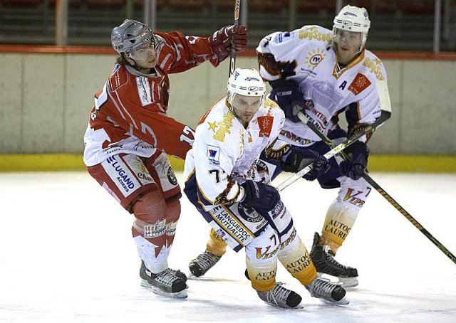 Photo hockey match Annecy - Montpellier  le 22/11/2008