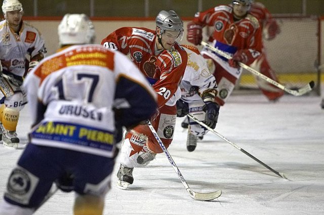 Photo hockey match Annecy - Montpellier  le 22/11/2008