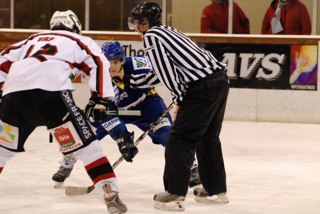 Photo hockey match Dijon  - Briançon  le 25/11/2008