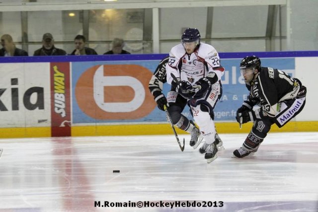 Photo hockey match Rouen - Angers  le 10/09/2013