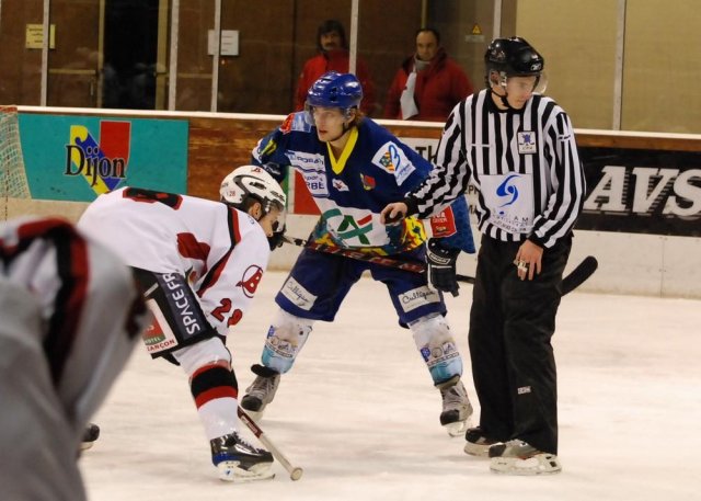 Photo hockey match Dijon  - Briançon  le 25/11/2008