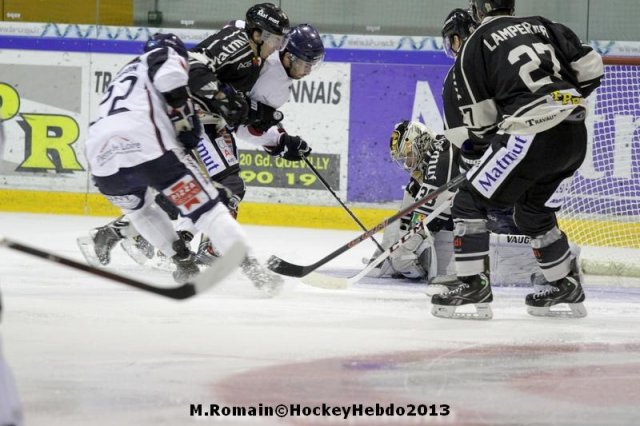 Photo hockey match Rouen - Angers  le 10/09/2013