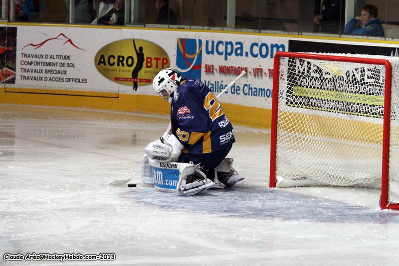 Chamonix  3 - 4 Angers 