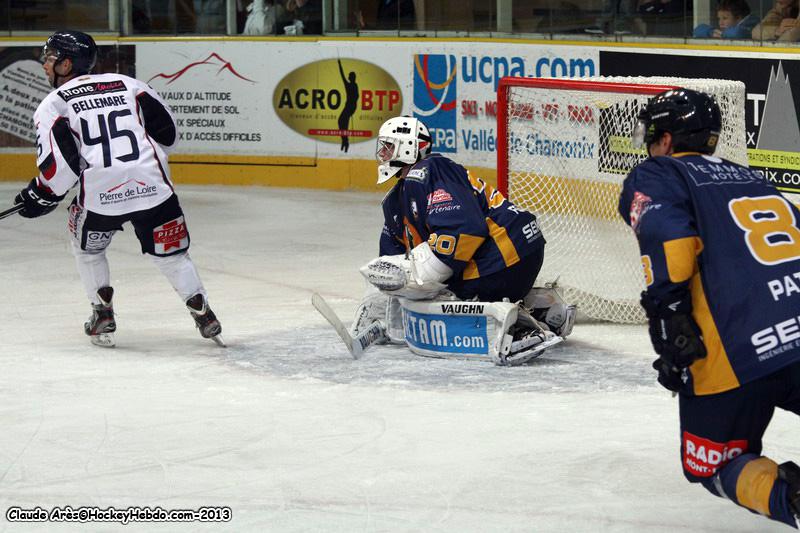Chamonix  3 - 4 Angers 