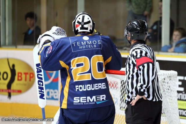 Photo hockey match Chamonix  - Angers  le 14/09/2013