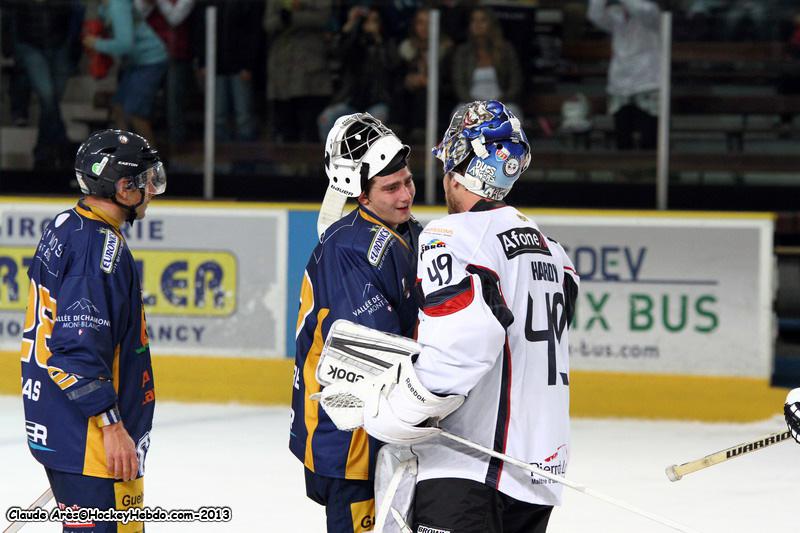 Chamonix  3 - 4 Angers 