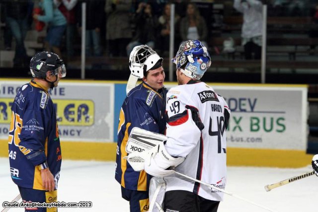 Photo hockey match Chamonix  - Angers  le 14/09/2013