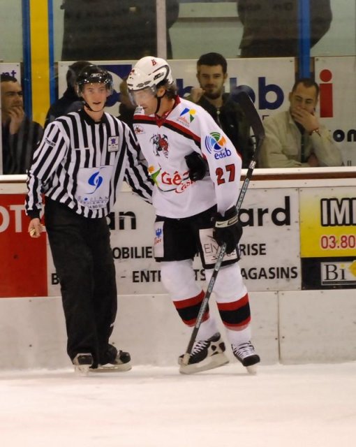 Photo hockey match Dijon  - Briançon  le 25/11/2008