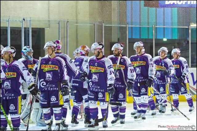 Photo hockey match Epinal  - Dijon  le 14/09/2013