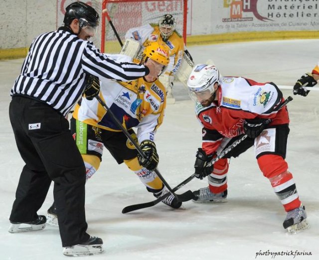 Photo hockey match Briançon  - Strasbourg  le 14/09/2013