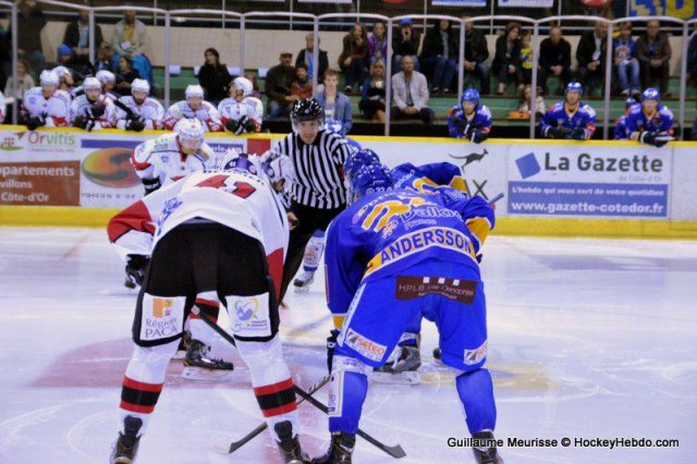 Photo hockey match Dijon  - Briançon  le 21/09/2013