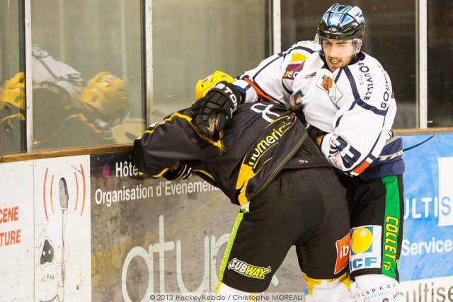 Photo hockey match Strasbourg  - Caen  le 21/09/2013