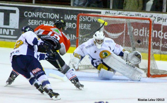 Photo hockey match Amiens  - Chamonix  le 21/09/2013
