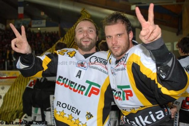 Photo hockey album Briançon-Rouen( Finale Coupe Magnus) Match 3
