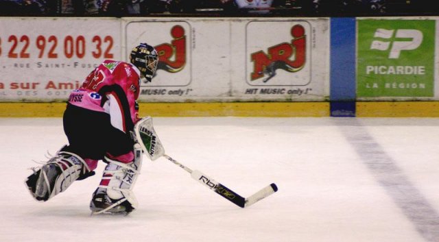 Photo hockey match Amiens  - Angers  le 25/11/2008