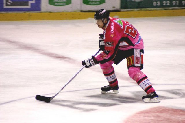 Photo hockey match Amiens  - Angers  le 25/11/2008