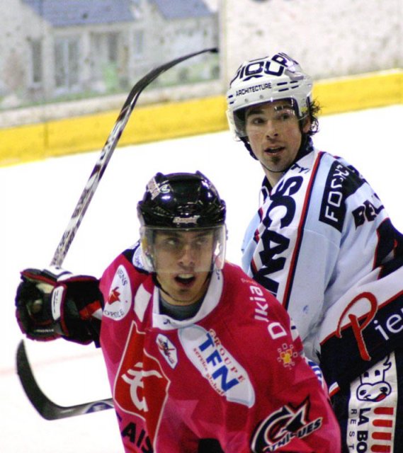 Photo hockey match Amiens  - Angers  le 25/11/2008