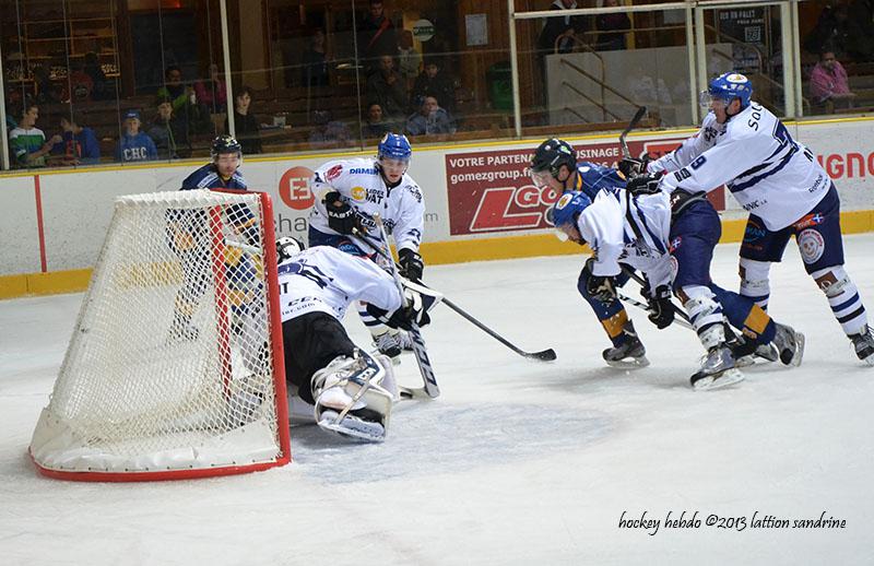 Chamonix  1 - 4 Brest 