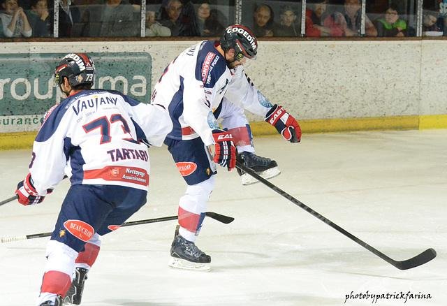 Photo hockey match Briançon  - Grenoble  le 28/09/2013
