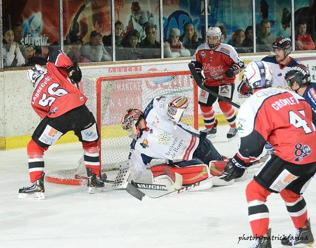 Photo hockey match Briançon  - Grenoble  le 28/09/2013